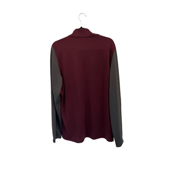 Men's Capilene® Midweight Zip-Neck Shirt Maroon XL - Picture 5 of 5